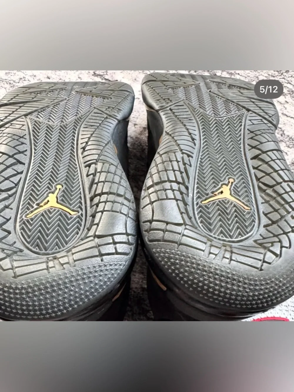Jordan Mars 270 Black Gold, Size 14 Men’s.